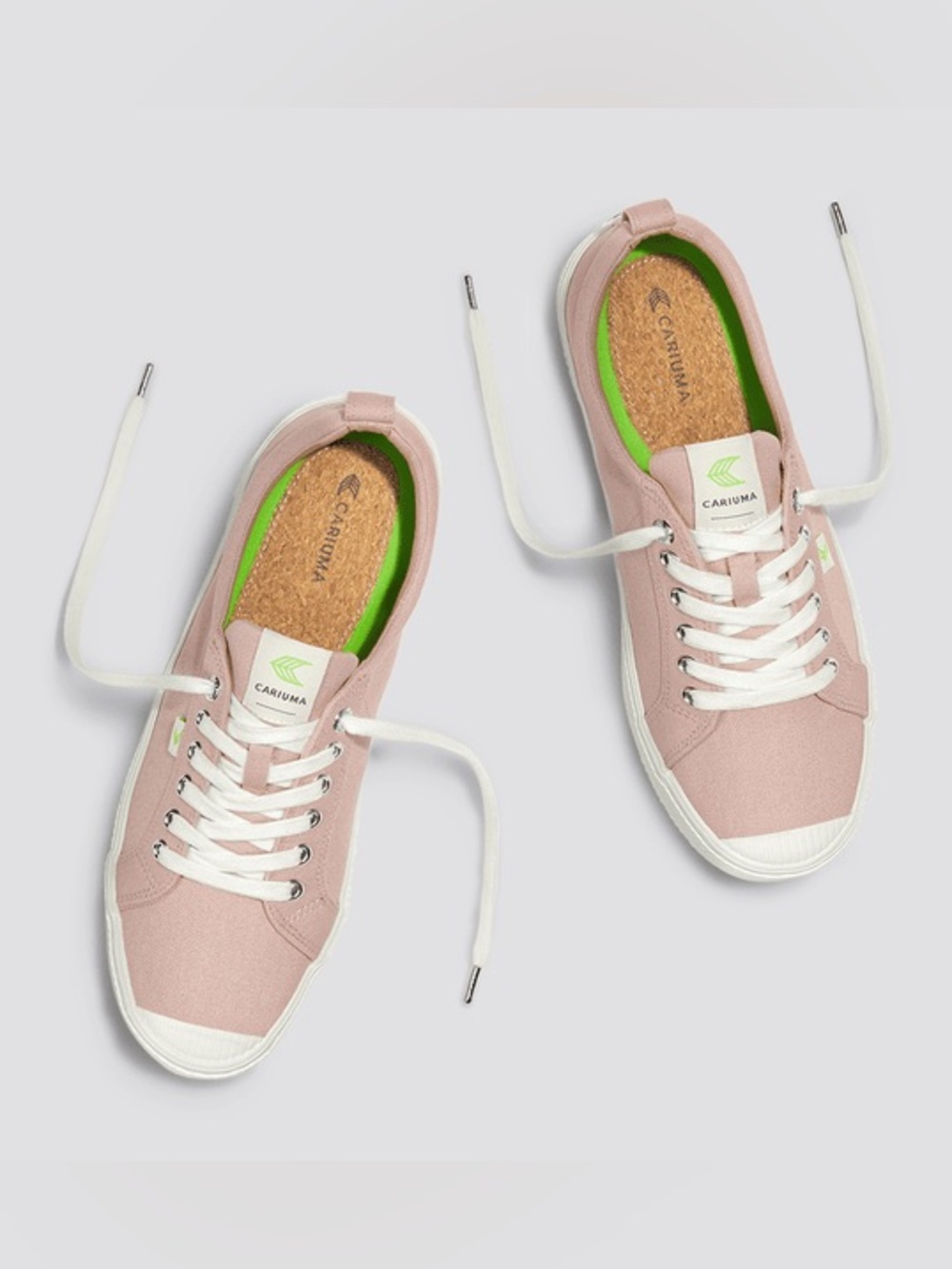 Cariuma Sz 11 Women’s / 9.5 Men’s OKA Pink Low Canvas Sneakers Unisex
